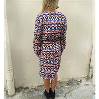 שמלת נרי מודפסת