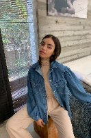 ג'קט/ חולצת ג׳ינס אלאניס