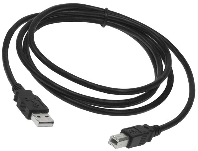 כבל מתאם USB2.0 זכר A לחיבור USB2.0 זכר B באורך 3 מטר