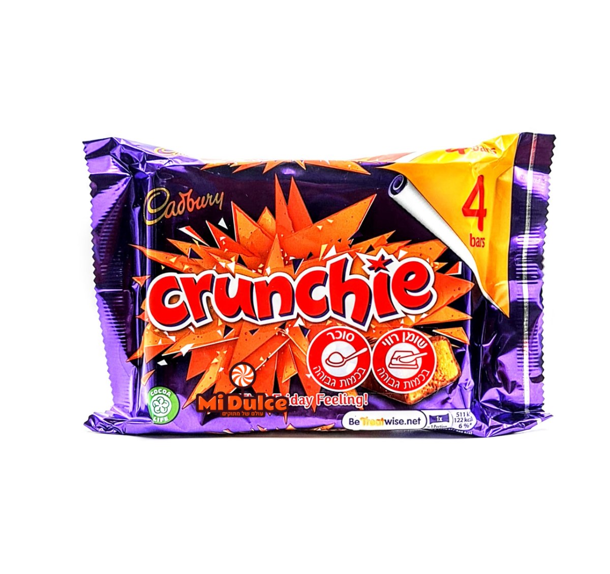 Cadbury Crunchie ,רביעייה!