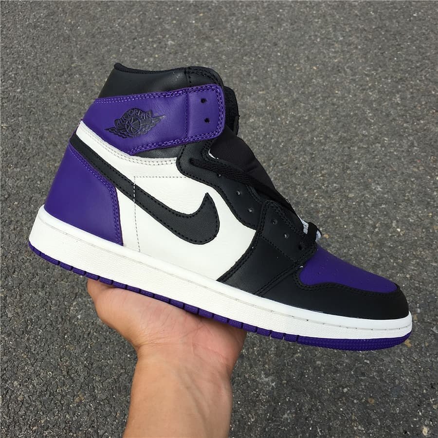 retro one court purple