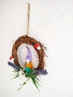 מובייל זר גמד עם לוונדר