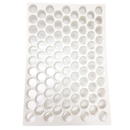 משטח לחיתוך עוגיות בצורות - עגול משונן 35מ"מ