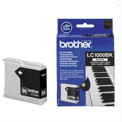 ראש דיו שחור מקורי Brother LC-1000BK