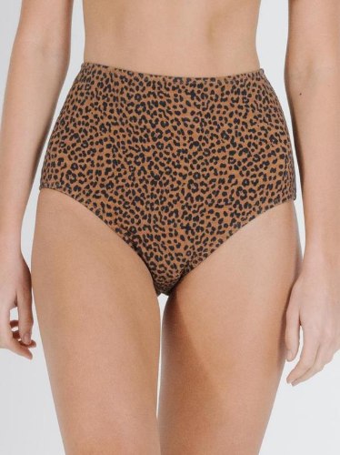 תחתון בגד ים גבוה THRILLS מנומר