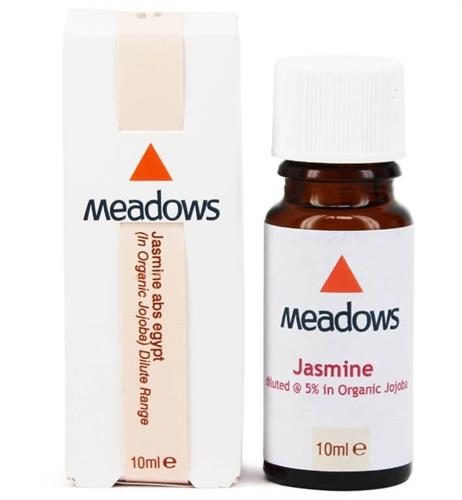 שמן ארומתרפי יסמין אבסולוט מדולל 5% בחוחובה 10 מ"ל - Jasmine Absolute Egypt & Organic Jojoba Dilute