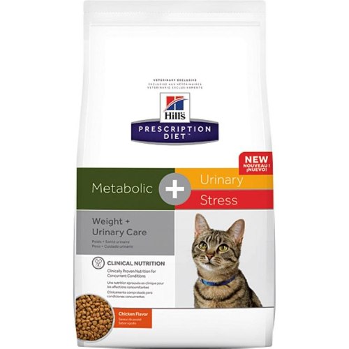 הילס מטבוליק+יורינרי מזון רפואי לחתול 4 ק"ג Hill's Prescription Diet Advanced Weigh+Urinary Solution