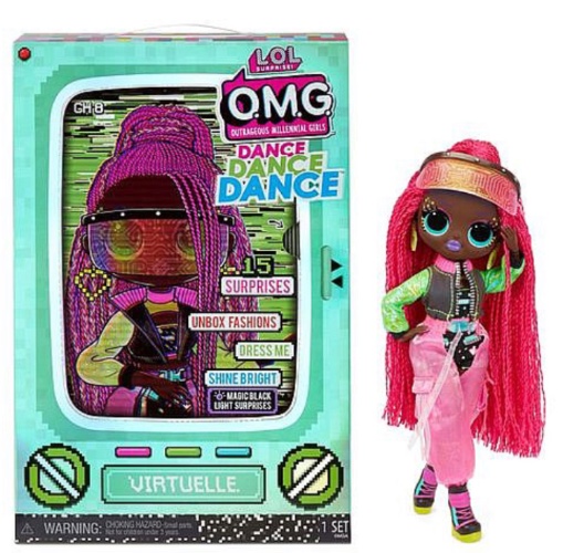 לול דאנס בובת אופנה 15 הפתעות עם פנס להפתעה זוהרת