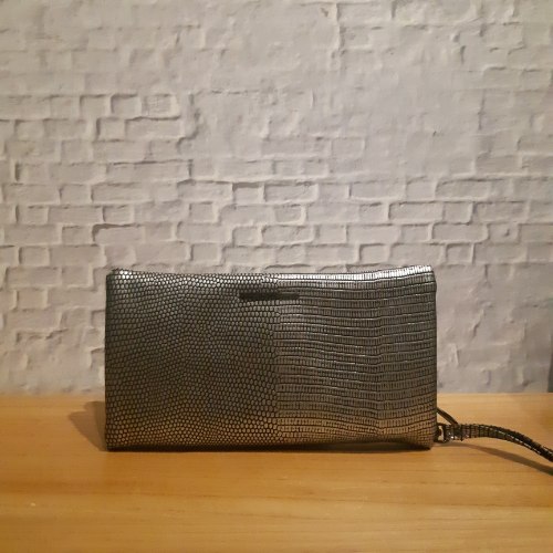 ארנק מורטון מנוחש כסוף