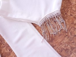 חליפה צבע לבן דגם 9854