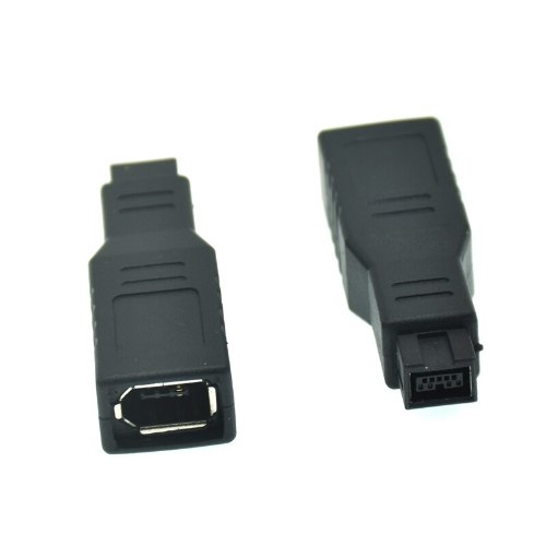 מתאם FireWire נקבה 6P לחיבור FireWire זכר 9P