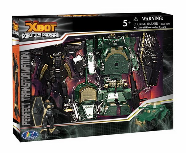 סט 2 רובוטריקים ירוק שחור