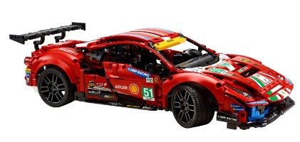 לגו טכניק פרארי 488 - LEGO 42125 Ferrari 488 (Technic)