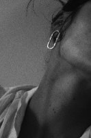 עגילי מדלן זהב בייסיק