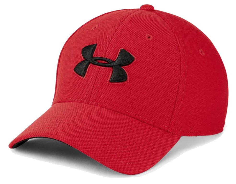 כובע UA אנדר ארמור בצבע אדום עם סמל שחור