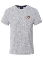 טי שרט GANT צבע אפור