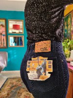 מכנסי קורדורוי כחולים מושלמים מידה L