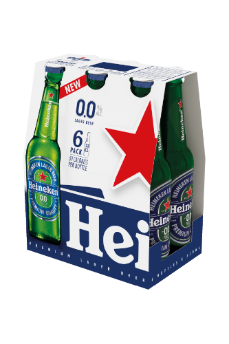 ארגז הייניקן ללא אלכוהול 330 מ"ל (24 יחידות)