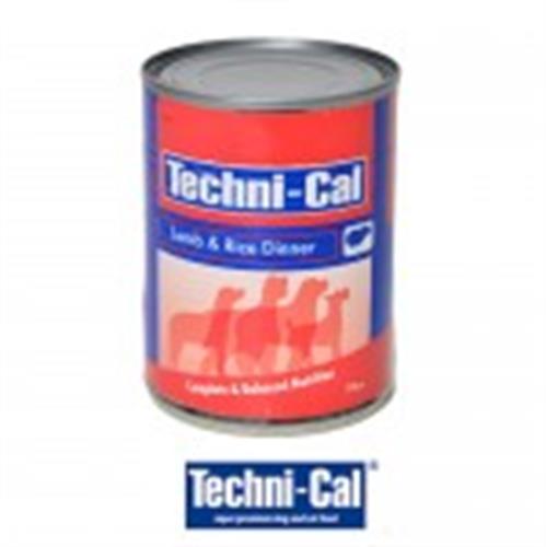 שימורים לכלב טכניקל כבש ואורז 374 גרם בקופסה