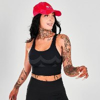 טופ ADIDAS שחור/אפור