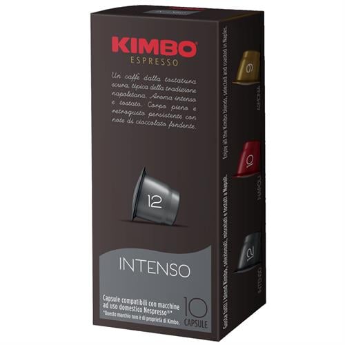 100 קפסולות קימבו למכונות KIMBO Intenso Nespresso