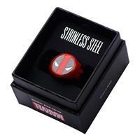 טבעת דדפול פלדת אל-חלד MARVEL לגברים / נשים