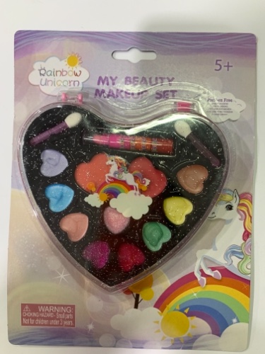 ערכת איפור לב חד קרן