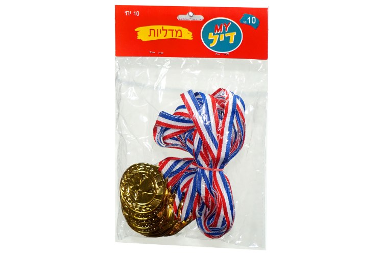 מדליות עם שרוך 1/10