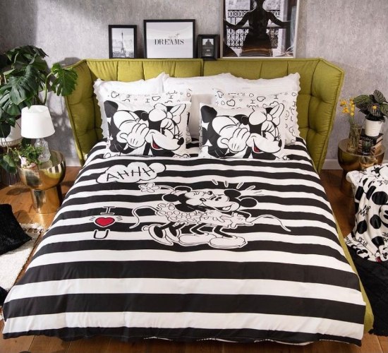 סט מלא זוגי דגם איי לאב מיקי מבית ורדינון