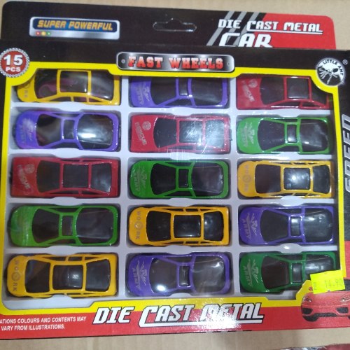 מכוניות מתכת 15 יחידות