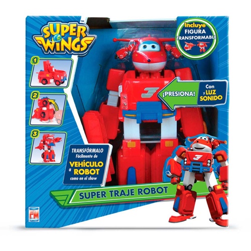 Super wings -super traje robot