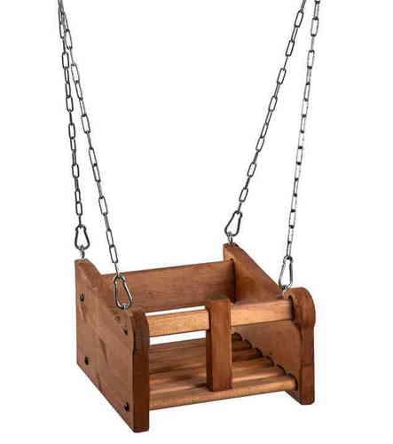 נדנדת עץ לפעוטות