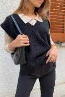 אפודת סריג ג׳סטין