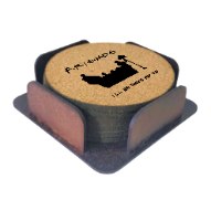 6 תחתיות עגולות שונות של חברים