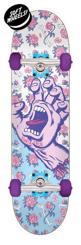 Santa Cruz FLORAL DECAY HAND 7.75" COMPLETE-BOARD
