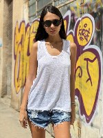 גופיה גזורה גב בוקסר