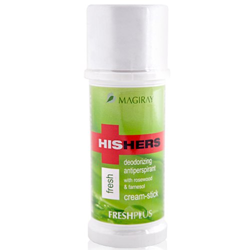 Magiray HisHers Fresh Plus Deodorizing Cream Stick - Дезодорант-стик двойного действия