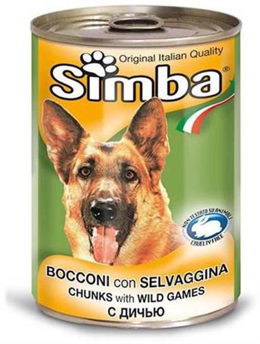 שימורים לכלב סימבה 0.400 ליטר