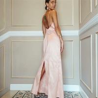 שמלת לילי ורודה