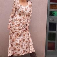 שמלת קאוגירל אורך מקסי מידה M/L