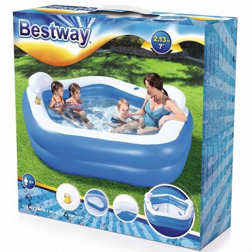 בריכה משפחתית+מושבים FUN