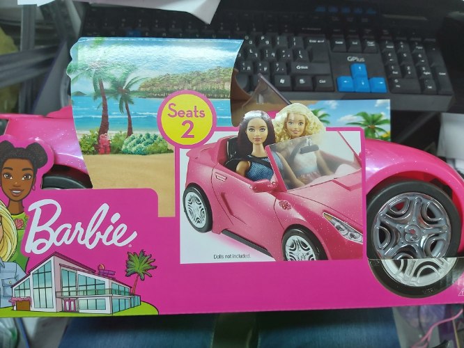 מכונית ברבי ללא בובה