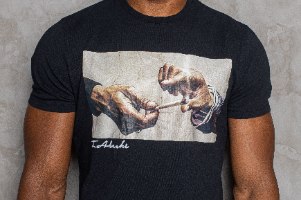 טי שרט  T - AKASHI LOGO צבע שחור SMOKE