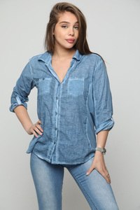 חולצת וואלס כחול GLORY