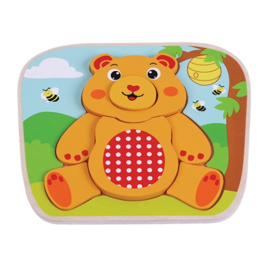 פאזל הרכבה דובי