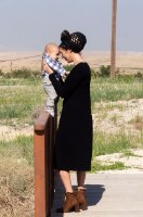 שמלת גפן- שחור