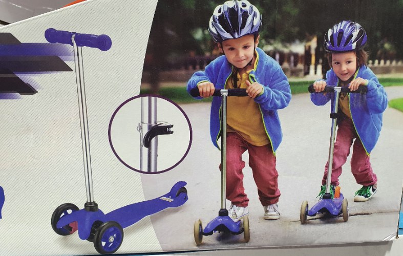 קורקינט 3 גלגלים מיני