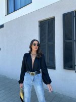 בגד גוף טיפני שחור