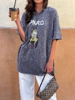 חולצת פלוטו אפור