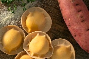 רביולי בטטה וריקוטה 400 גר'